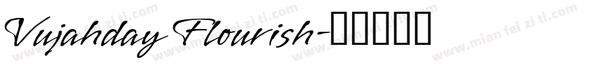 Vujahday Flourish字体转换